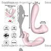 Estimulador de punto G con succionador de clitoris con control via APP y bateria recargable